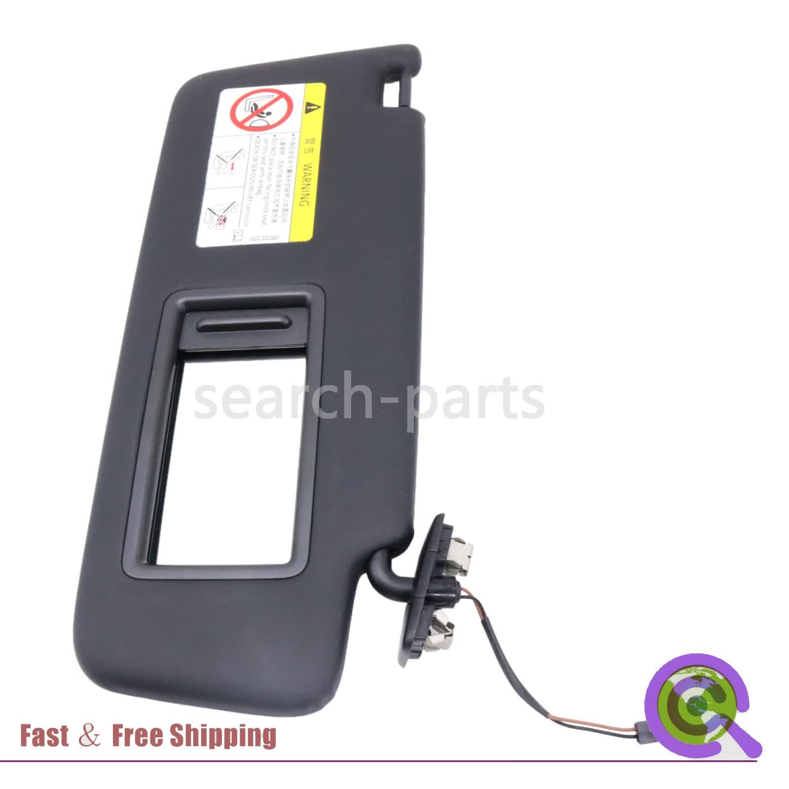 Passenger Side Sun Visor Replacement for Porsche Macan 2.0L and 2.9L Versions