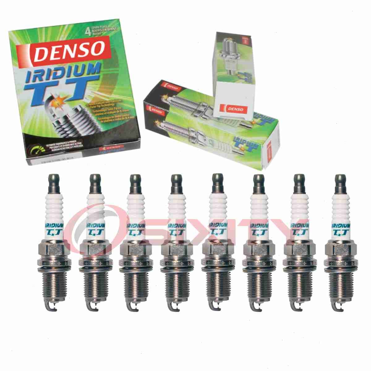 8 pc Denso Iridium TT Spark Plugs for 2007 Chrysler Aspen 4.7L V8 Ignition if