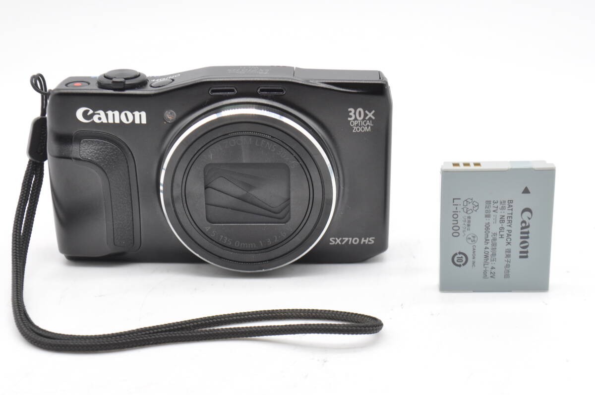 Canon PowerShot SX710 HS Digital Camera Black 30x Optical Zoom Near Mint