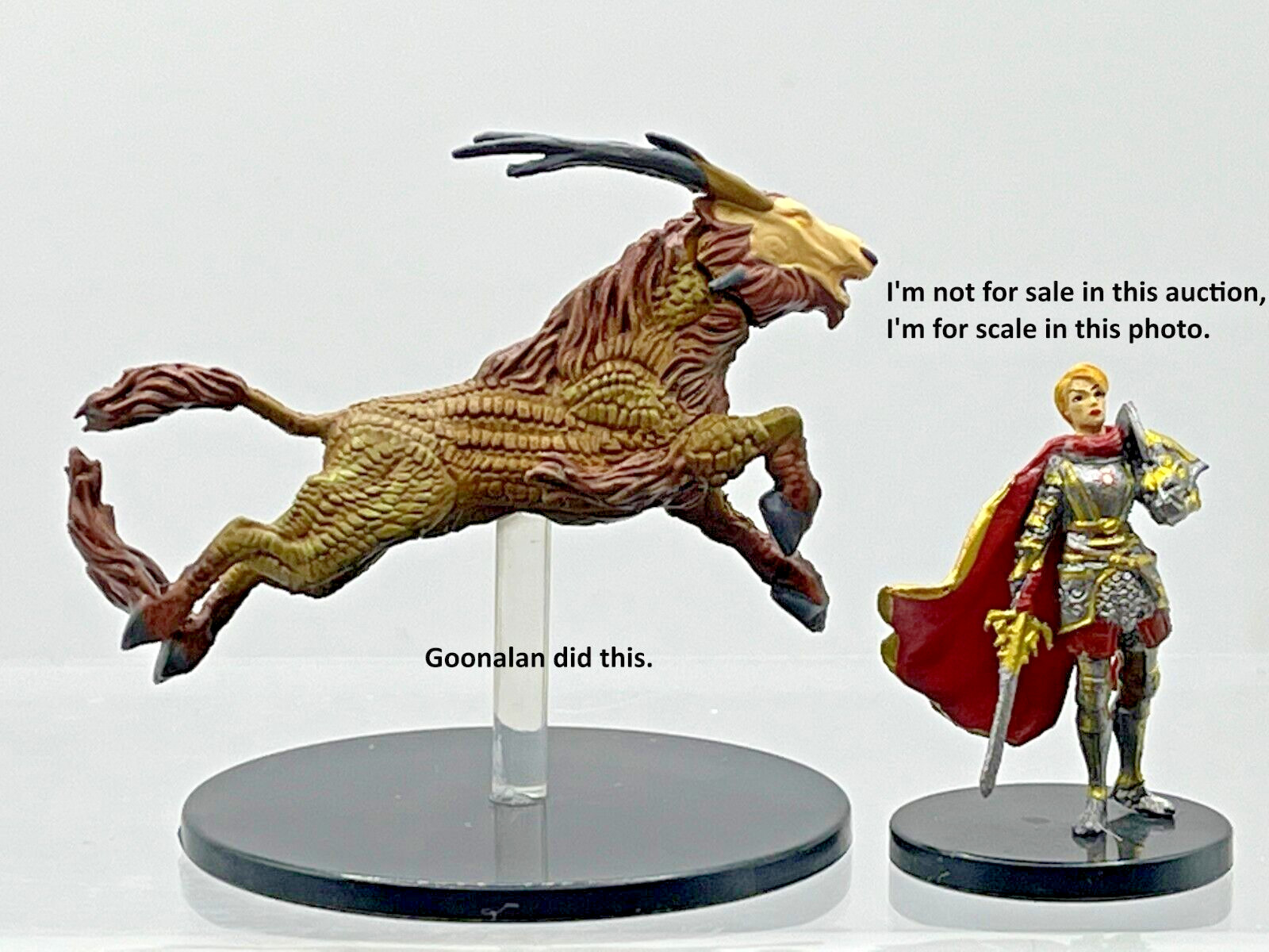 D&D Pathfinder Mini Jungle of Despair 43 Kirin RARE LARGE