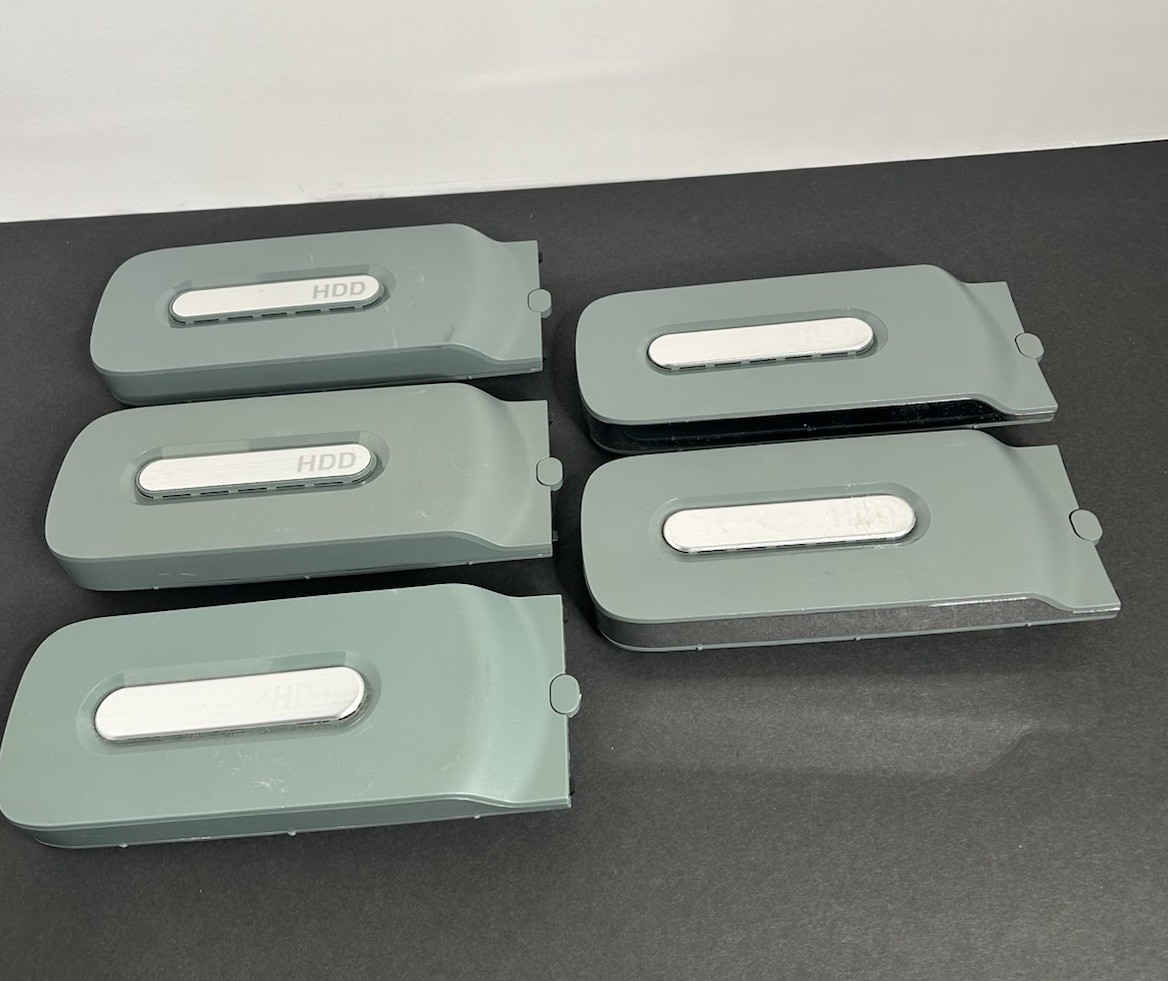Lot Of 5 Microsoft Xbox 360 HDD Video Game Console Hard Drive (20GB)