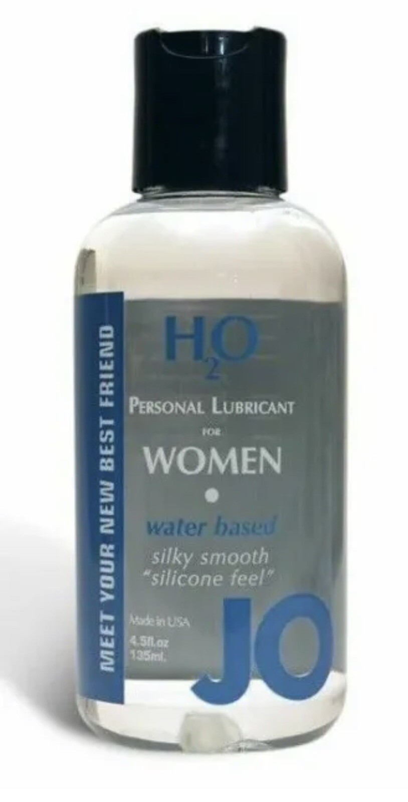 1 JO H20 WOMEN'S PERSONAL LUBRICANT, Long Lasting, Water Based, No Oil, 4.5 oz