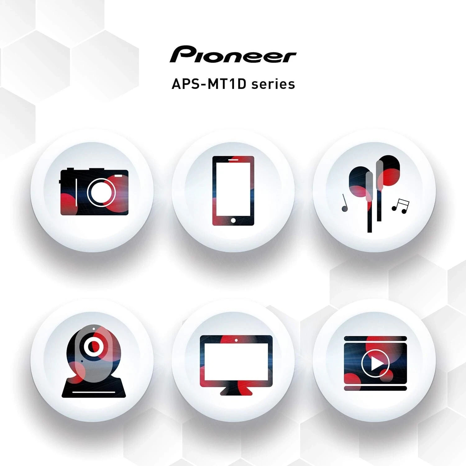 Pioneer Micro SD Card 64gb with Micro SD Adapter 2 PACK