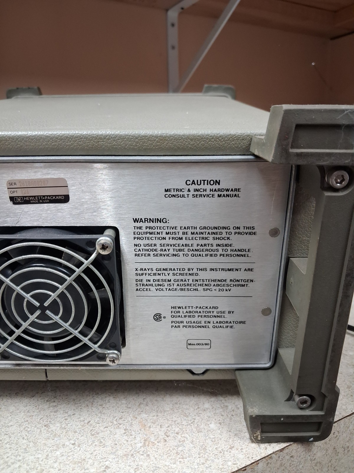 HP Spectrum Analyzer 8590A