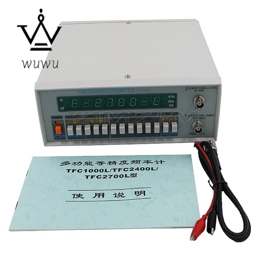 High Precision Frequency Meter TFC-2700L 8 LED Display Instrument 10HZ-2.7GHZ