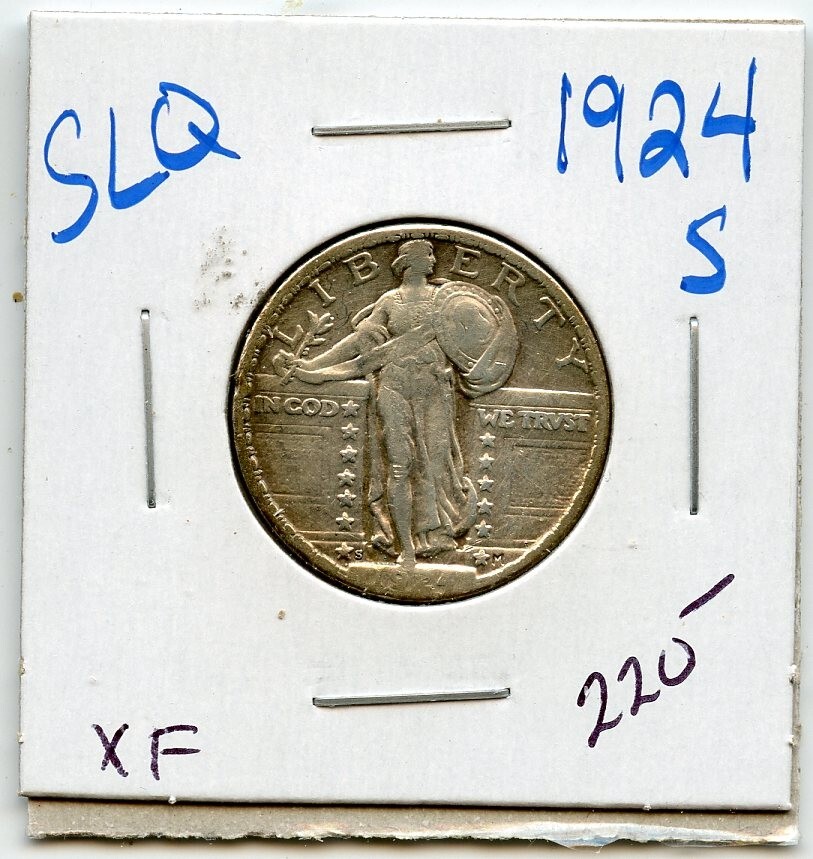 1924-S Standing Liberty Quarter