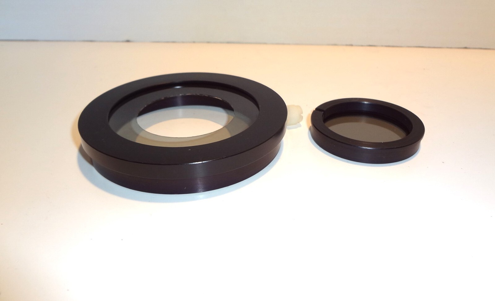 VOLPI 27770 CLASSIC RING POLARIZER SET FOR STANDARD RINGLIGHT **NICE CLEAN SET**