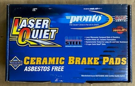 BRAND NEW PRONTO FRONT BRAKE PADS LCD730 / D730 FITS *SEE CHART*