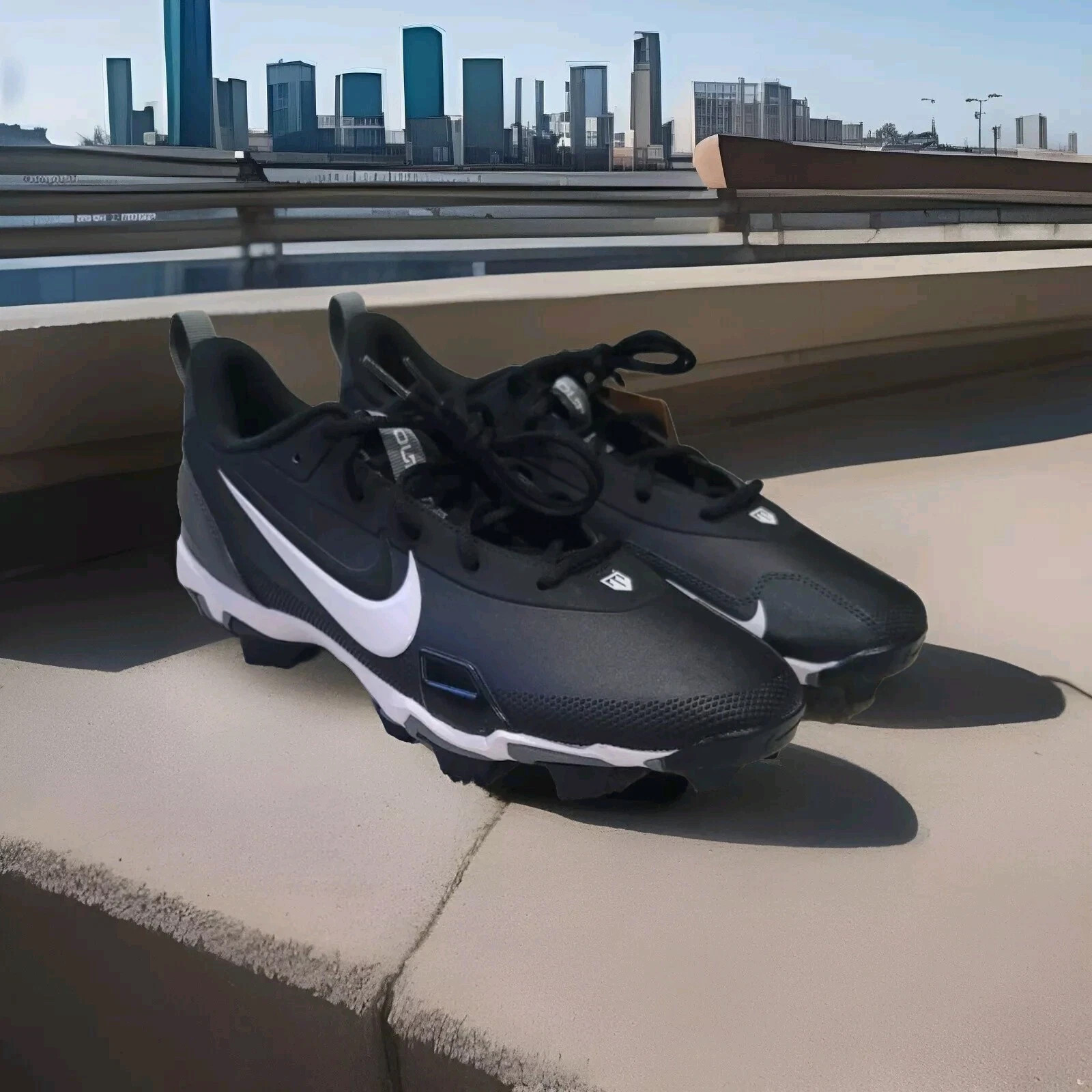 Nike Force Trout 9 Keystone Black Baseball Cleats FB9728-001 Mens NEW Size 11