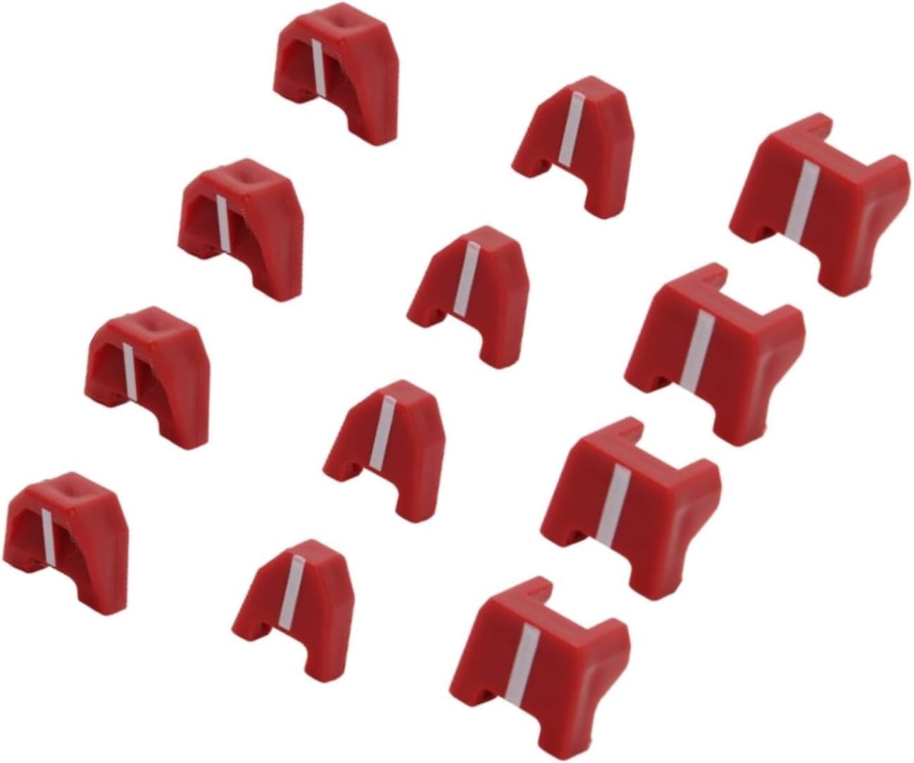 Follde 42-38-0017 No Mar Tip For Milwaukee M18 2746-20 Brad Nailer, Set of 12