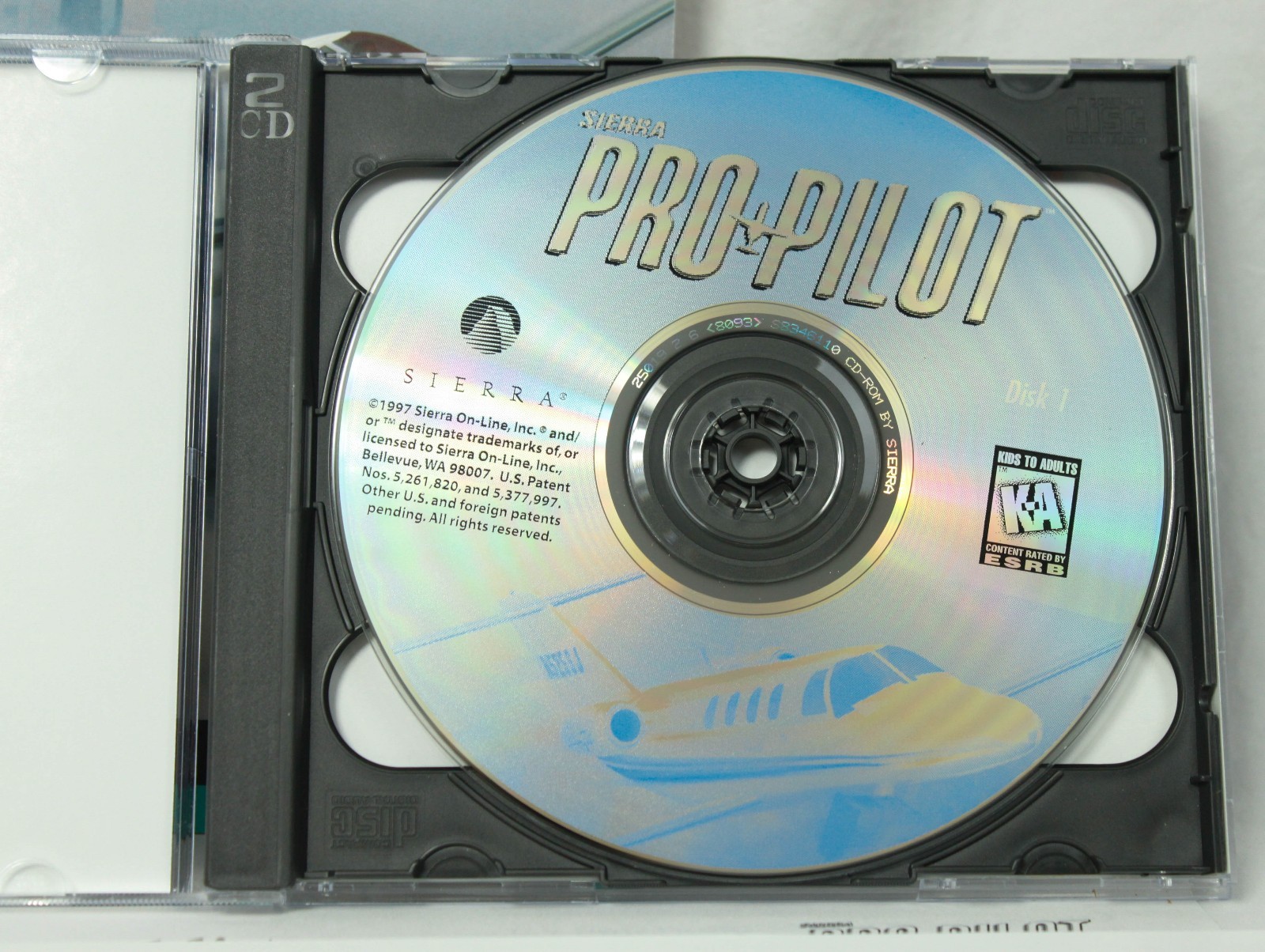 Sierra Pro Pilot Flight Simulator Windows CD PC Game 1997 With Box