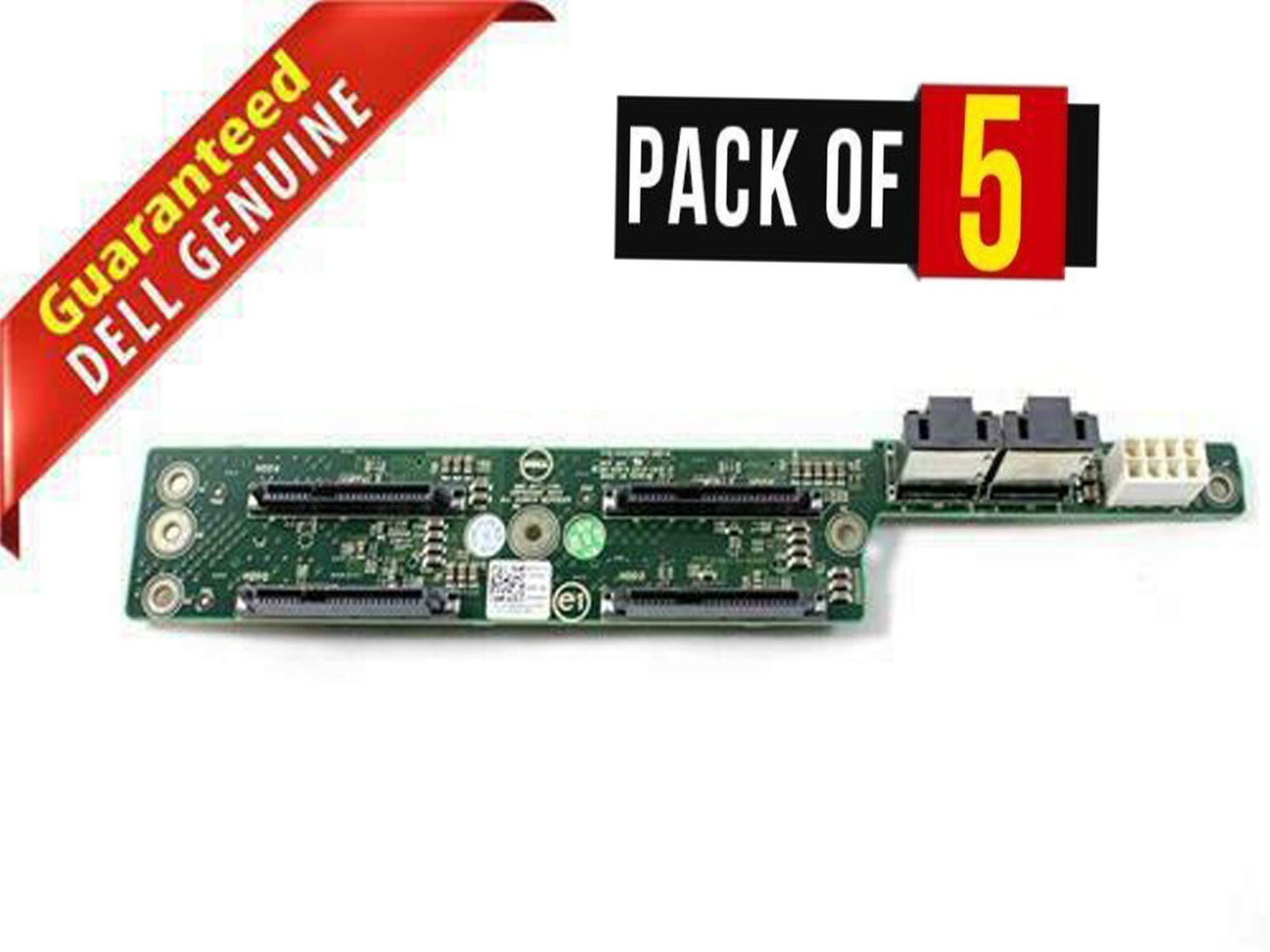 Lot Of 5 OEM Dell DCS 7200 Servers 8 x 2.5" HDD SAS / SATA Backplane Board WM6RH