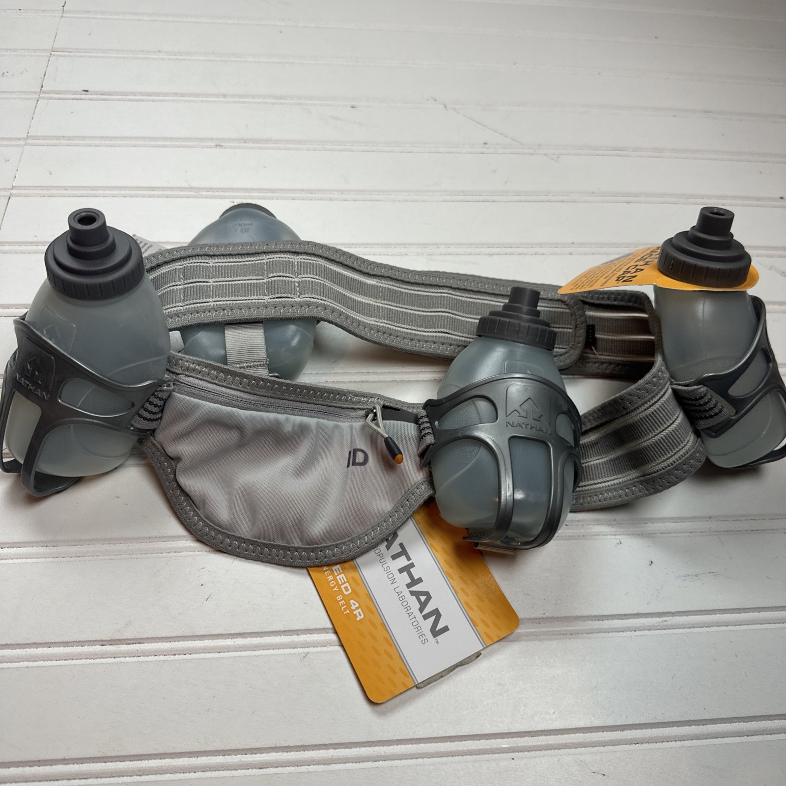 Nathan Speed 4r Hydration Belt Running Med 32-26” 4x8oz Bottles
