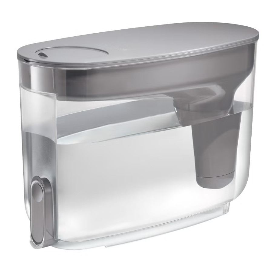 LifeStraw Home 18-Cup Water Filter Dispenser, Pebble