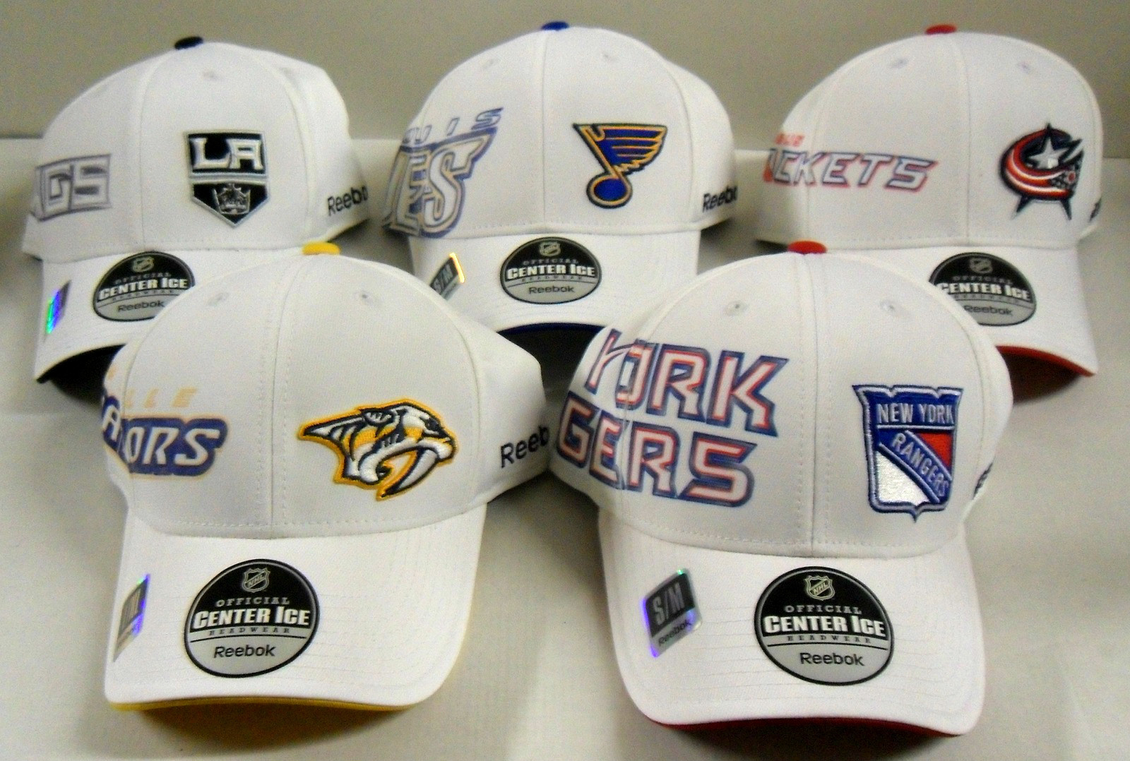 NHL Reebok Curve Brim Pro Shape Cap Hat Teams Assorted NEW!