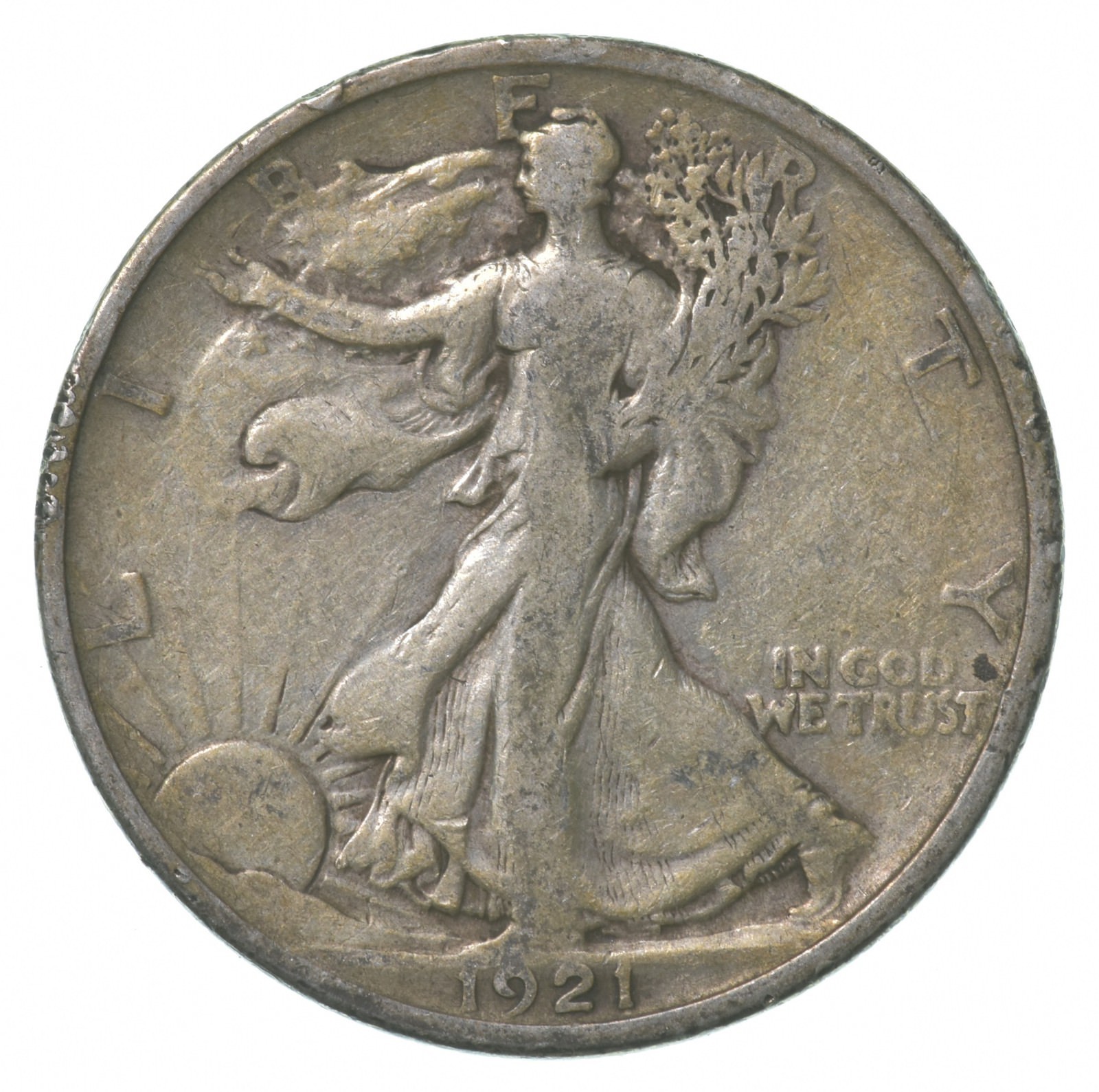 1921 Walking Liberty Half Dollar *6394