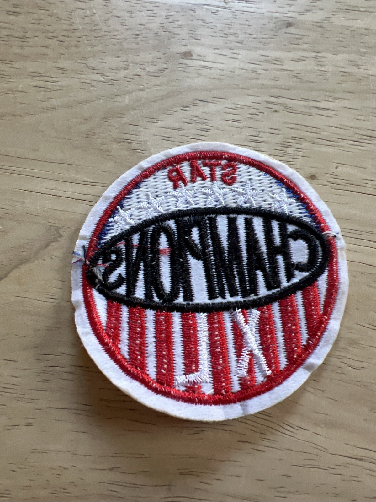 Vintage Star Champions XL Patch