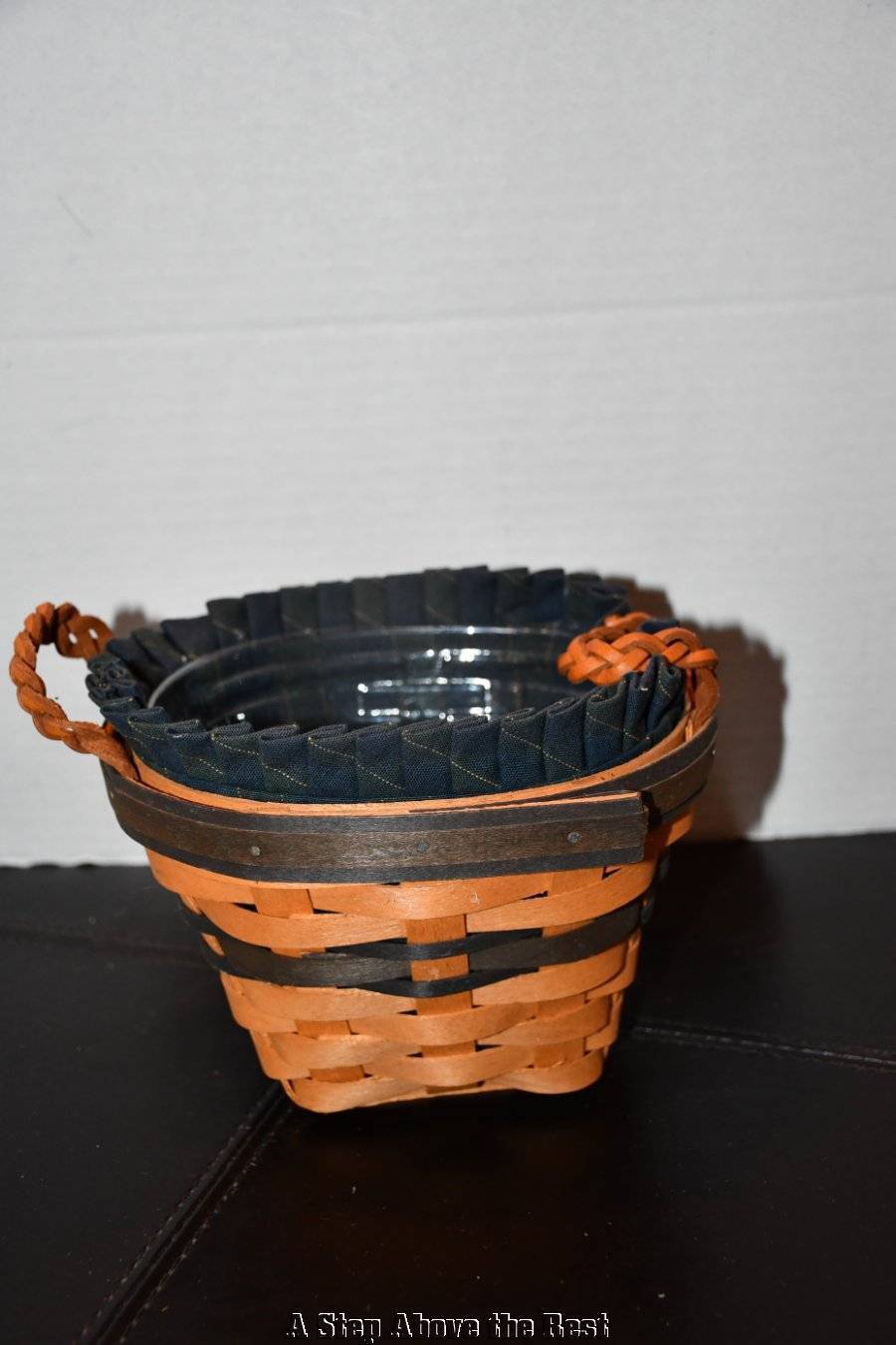 Longaberger CC 1999 Renewal Basket, Liner & Protector Great Condition