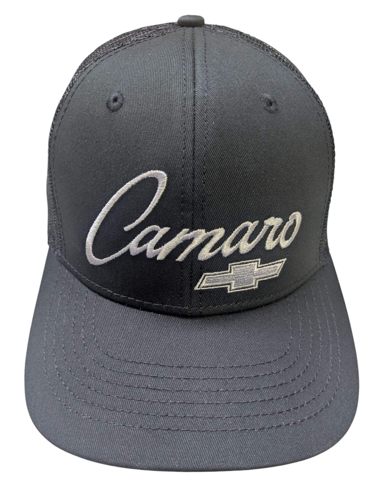 Chevy Camaro Black Meshback Auto Hat