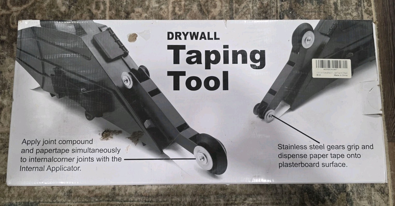 Generic Brand Drywall Taping Tool With Double Ended Applicator.  New Opened Box