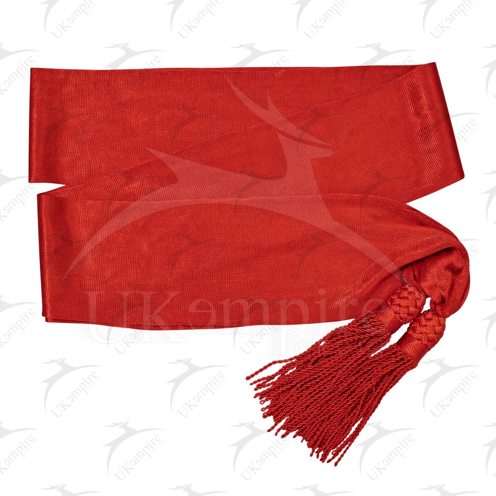 Civil War Officers Uniform Silk Waist Sash (Artillery Red)