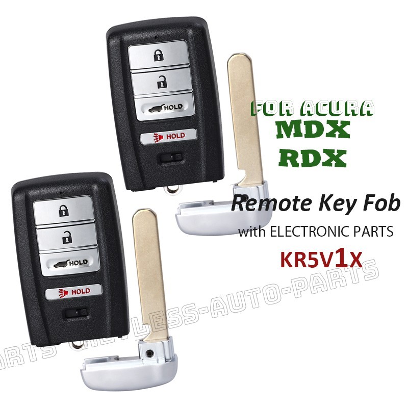 2x KR5V1X for Acura RDX MDX 2014-2020 Proximity Keyless Remote Start Key Fob