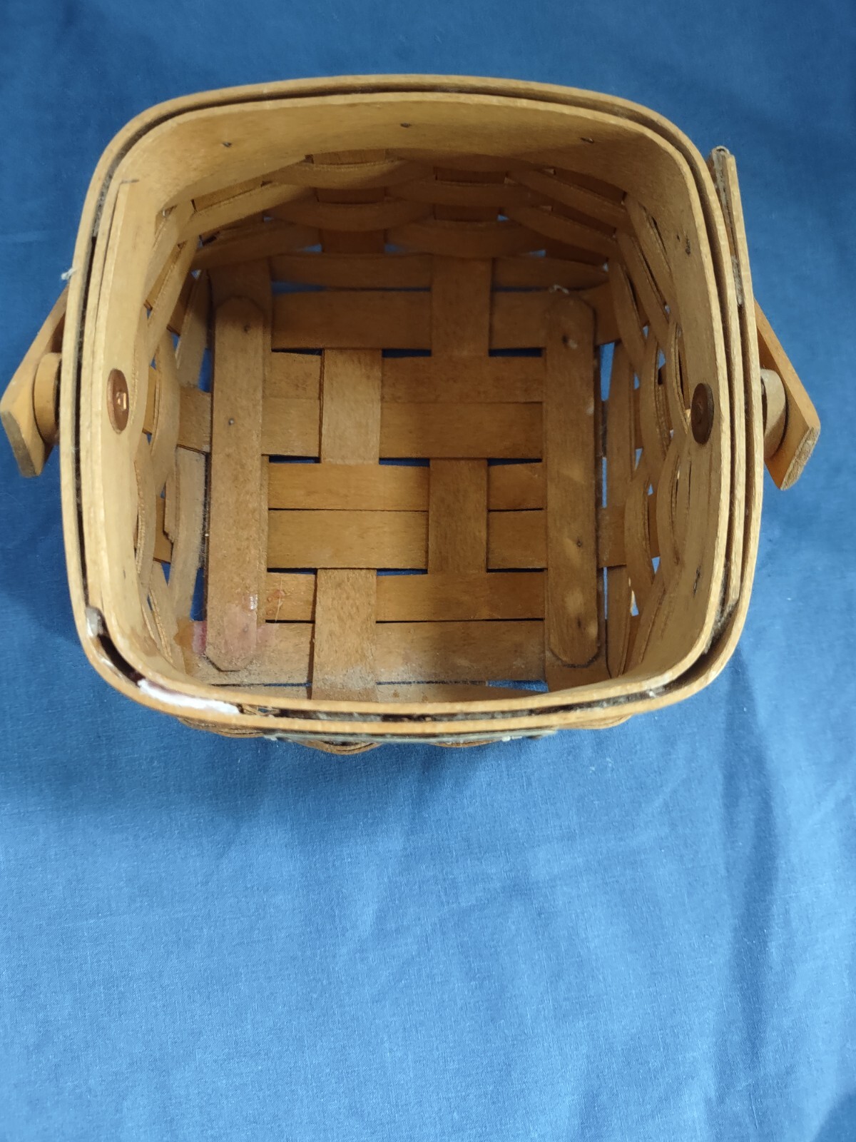 Longaberger Dresden basket 2003 w liner