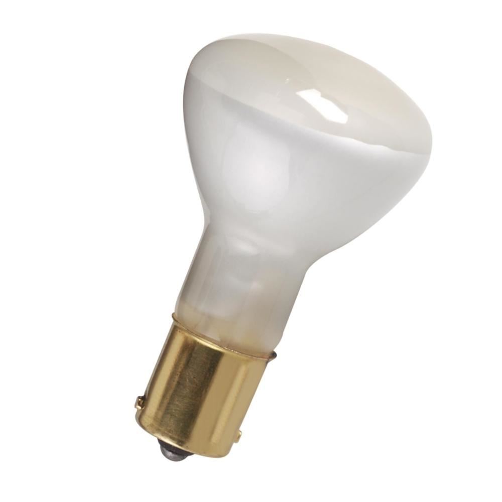 S1383 Satco 20W 13V R12 BA15s Clear Incandescent Lamp
