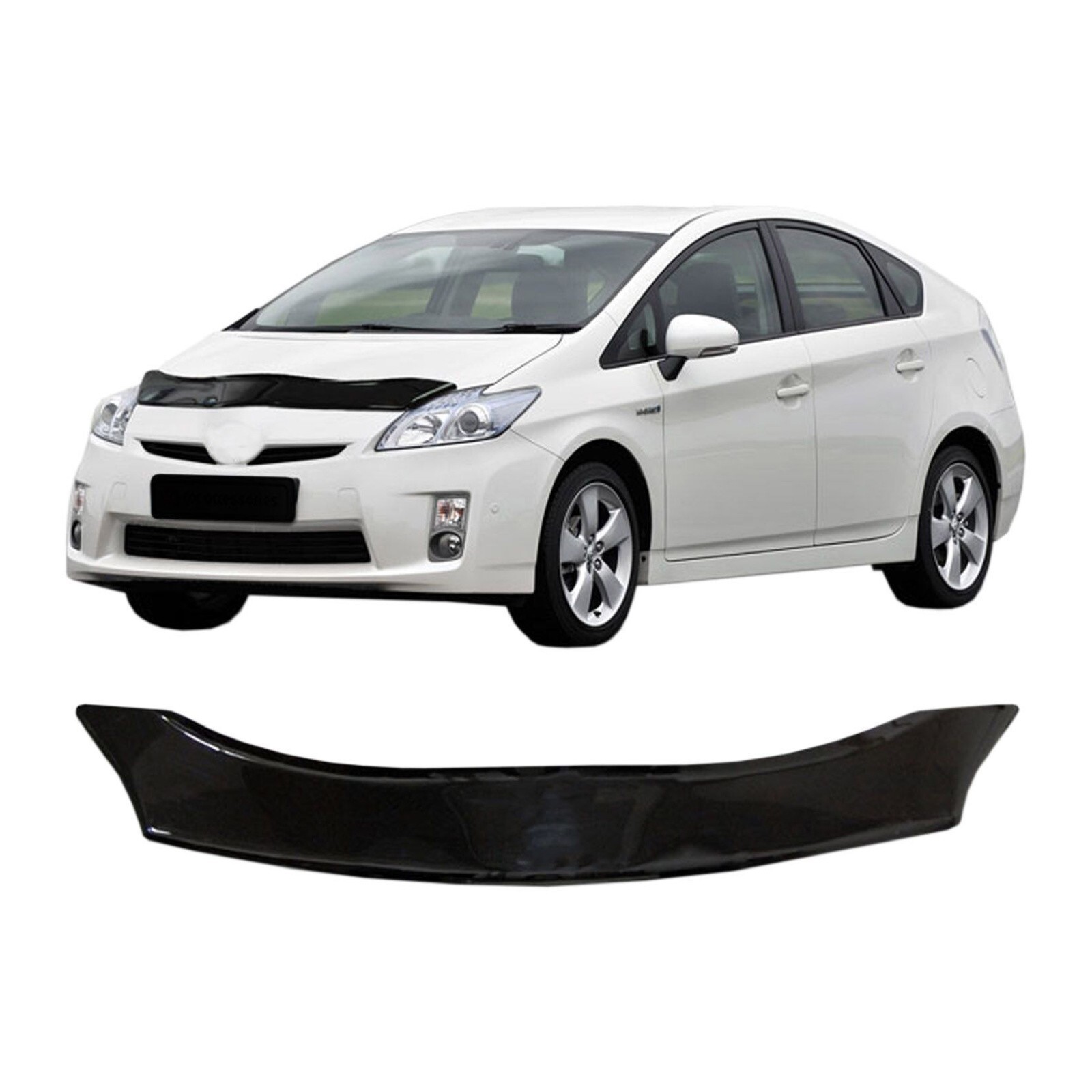 Bug Shield Bonnet Guard Fits Toyota Prius 2009-2015 Hood Protector SCOUTT
