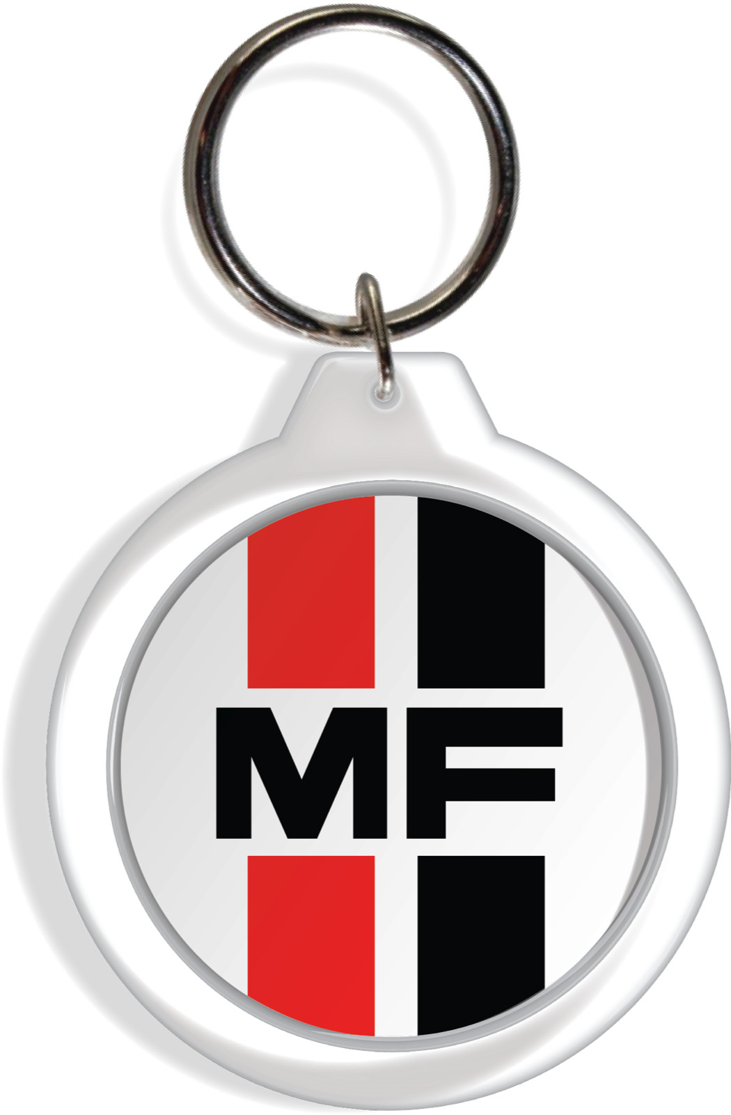 Massey Ferguson Garden Farm Tractor keychain Keyring Yard Lawn Mower hook holder
