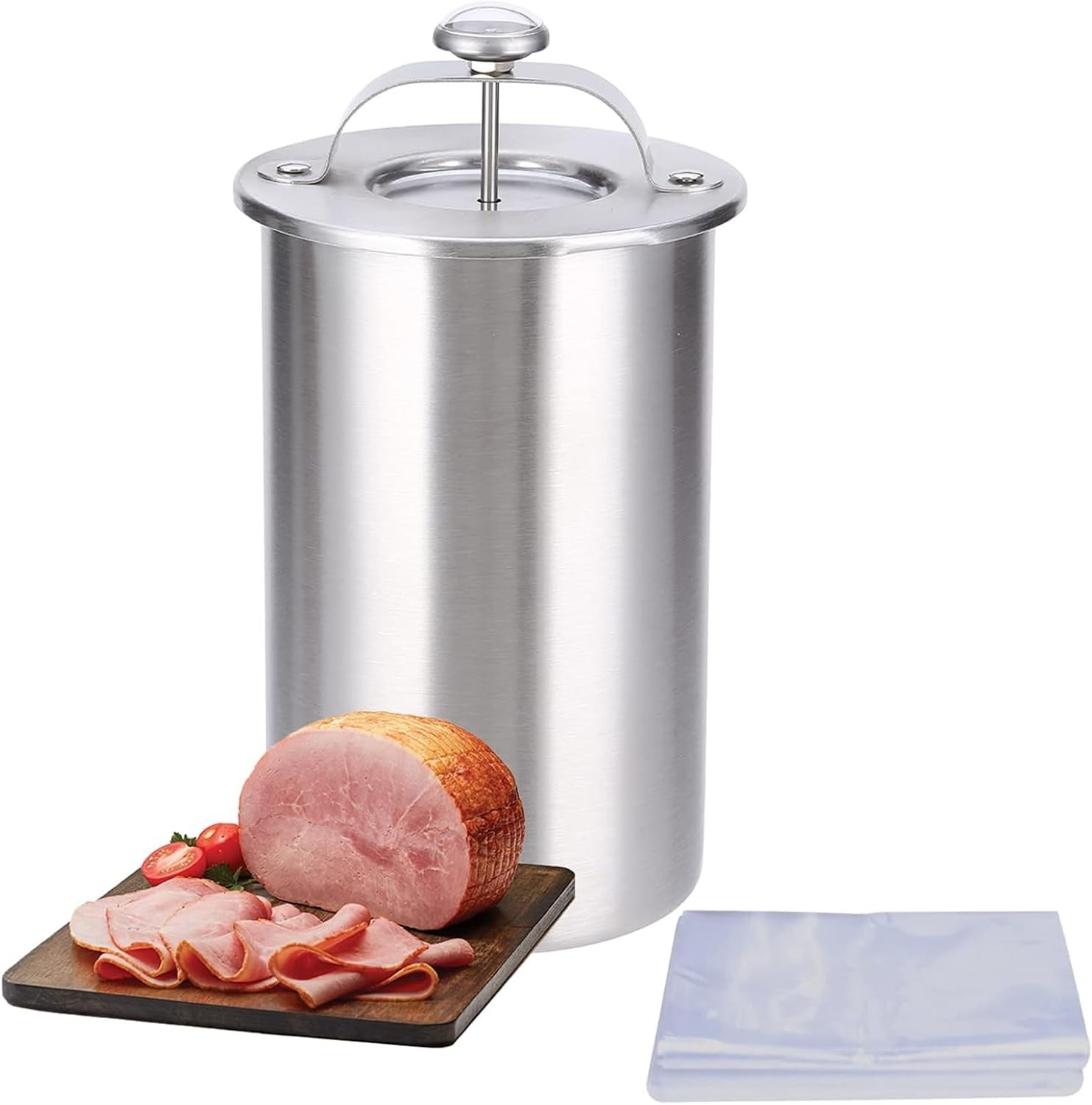 MASTER FENG Ham Maker Stainless Steel Meat Press Mold: Make Your Own Sliced Meat