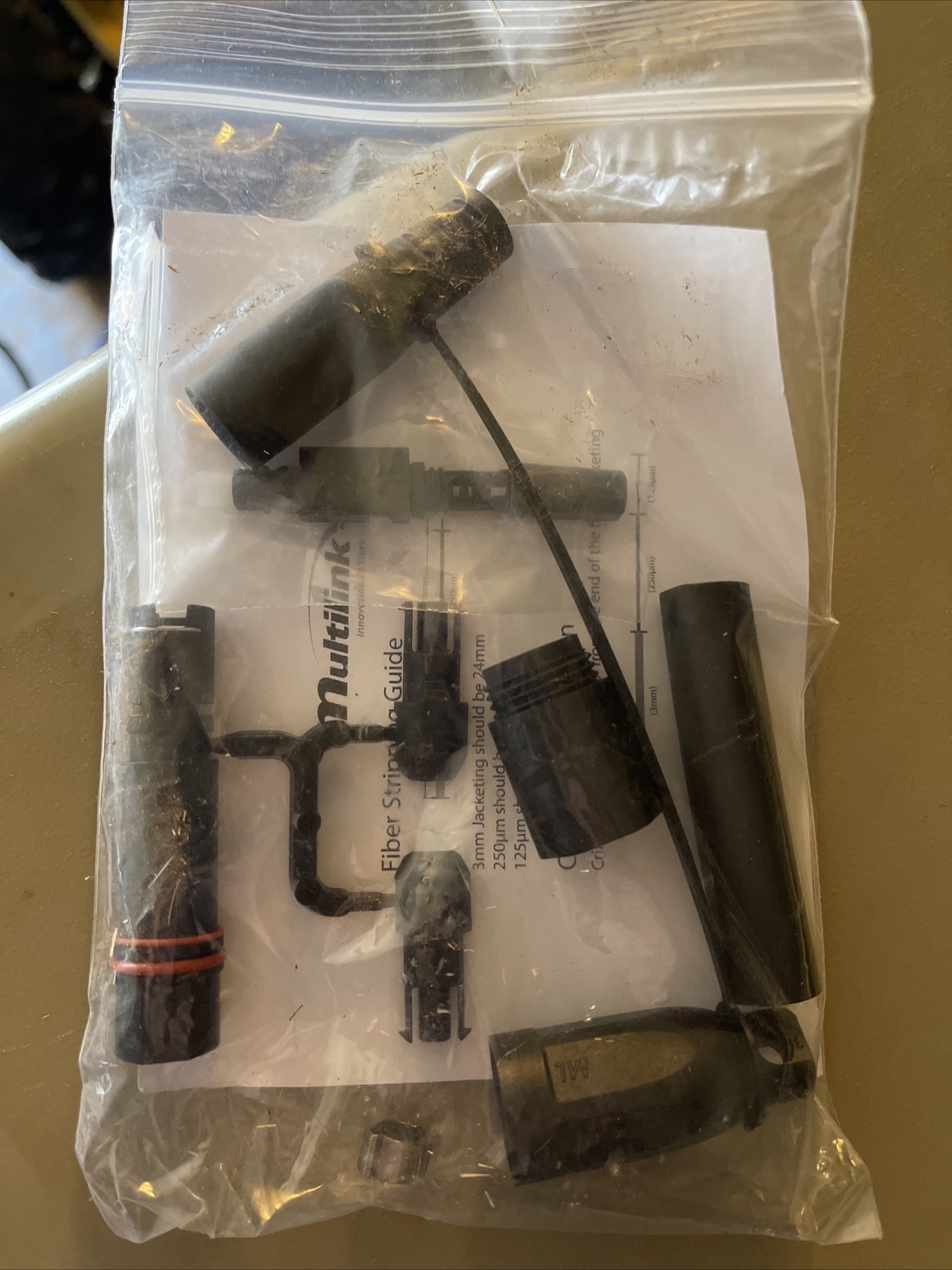 Kit Connection SC/APC H FD Field Inst W/o Fixture Surelight