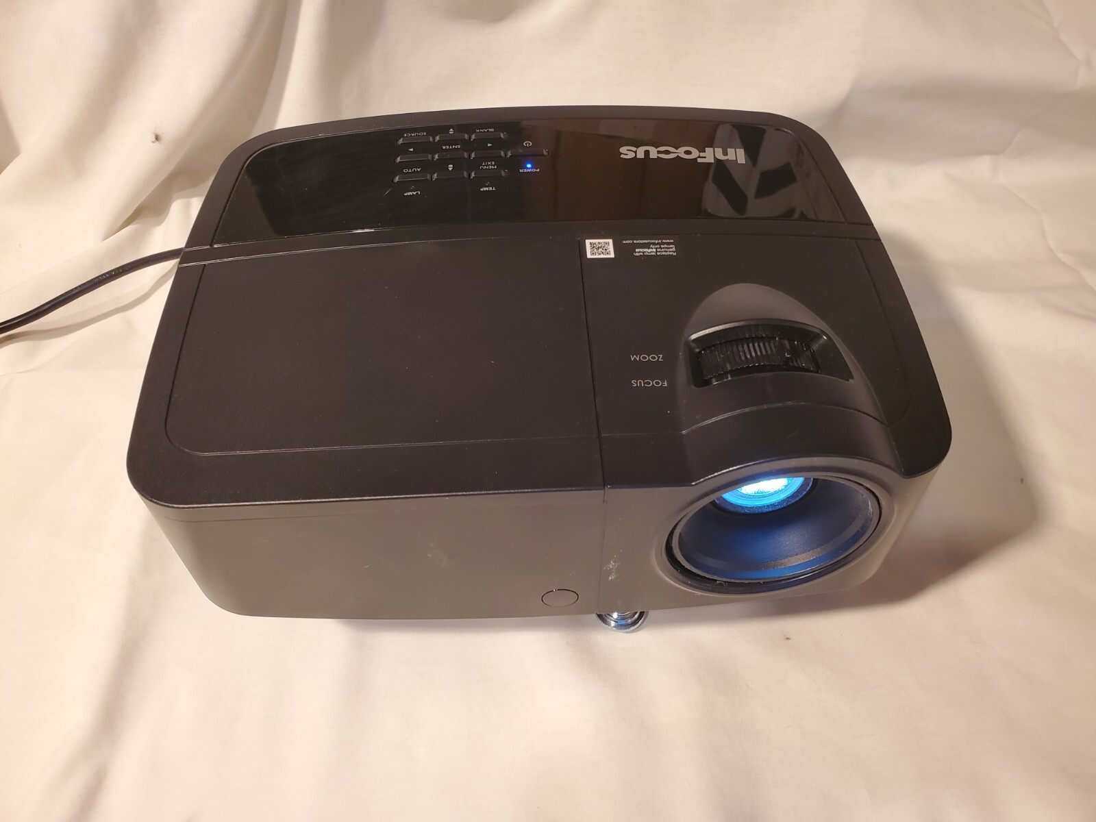 InFocus IN126a DLP Projector 3D Ready HDMI In Good Condition