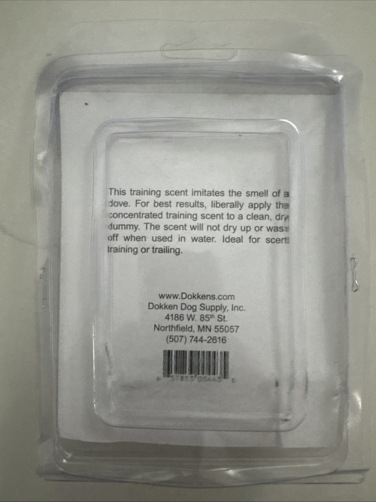 DOG TRAINING DOVE SCENT