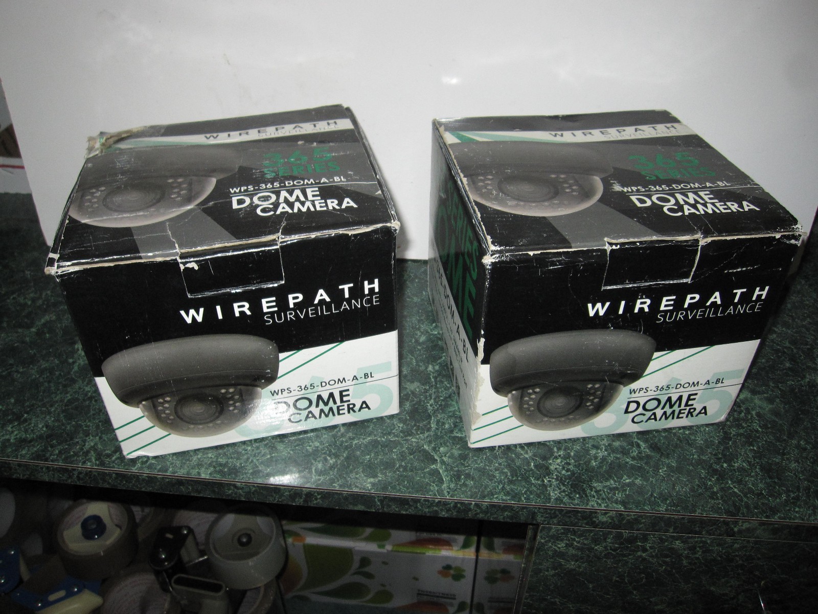 Wirepath One Set Surveillance Dome Cameras WPS-365-DOM-A-BL 2.8 - 12mm Lens