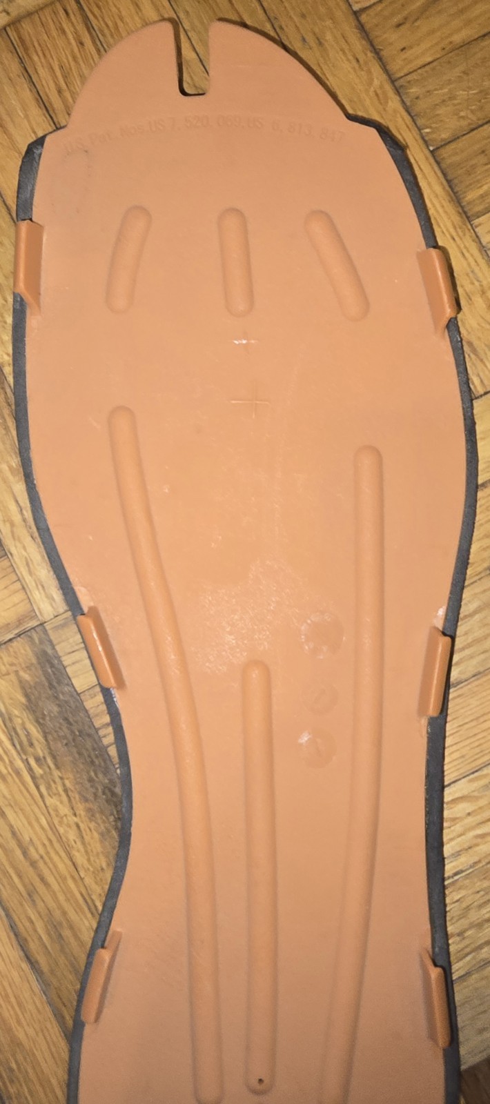 Korkers Omnitrax Sole System Klingon Rubber Replacement Soles. Size 13-13.5