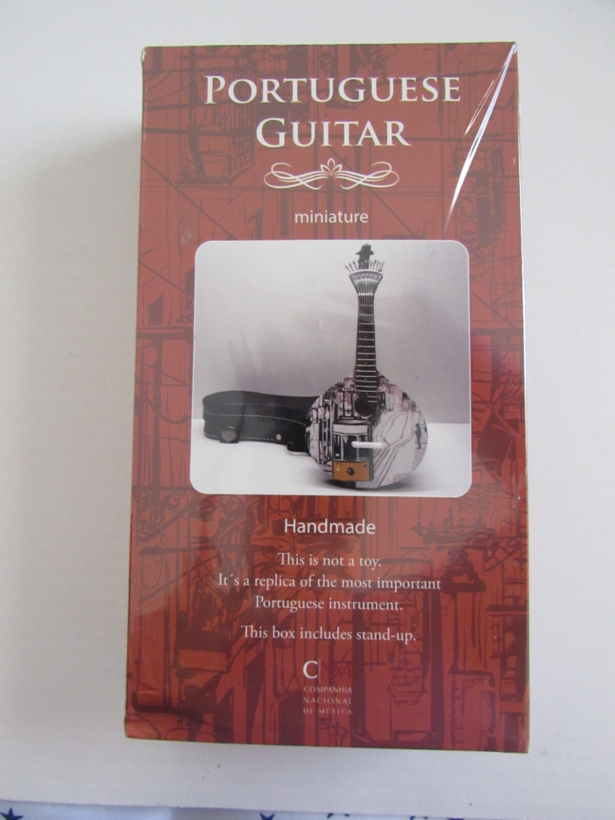 Companhia Nacional De Musica Miniature Portuguese Guitar *Factory Sealed*