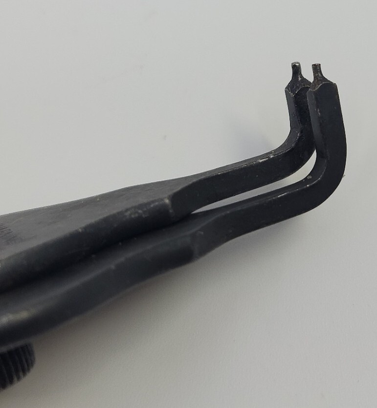 Snap-On Tools USA 90° Angle Tip Internal External Retaining Ring Pliers SRPC3890