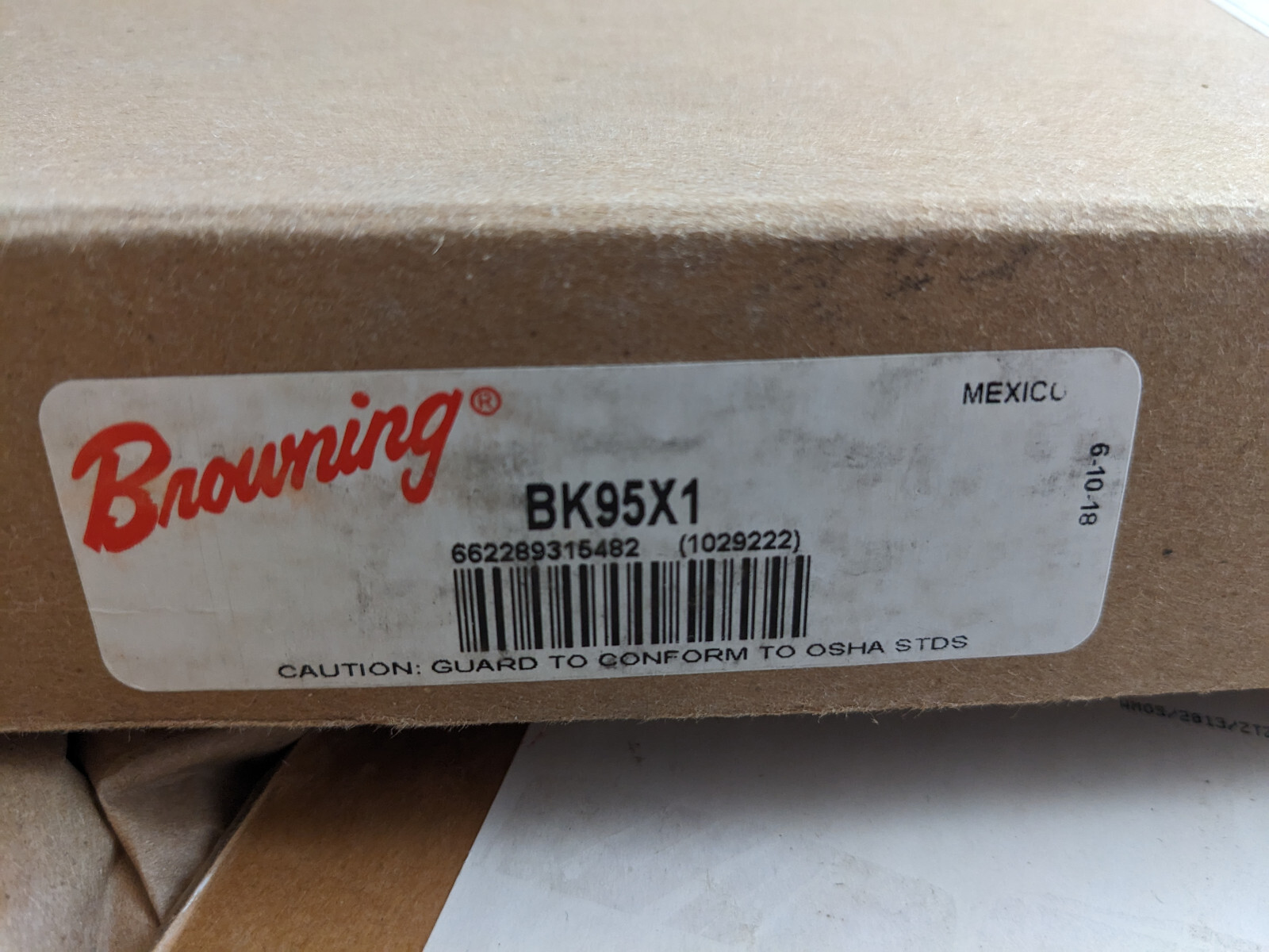 LENNOX 79J27 Browning BK95X1 Cast Iron Finished Bore Pulley 9.25" OD 1-Groove 1"