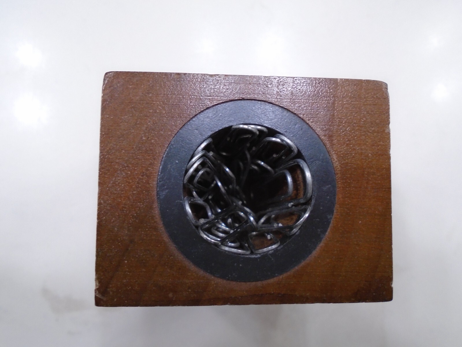 OIL PATCH Laser Engraved Desktop Organizers 3 Piece Set. Cut From Solid Walnut.