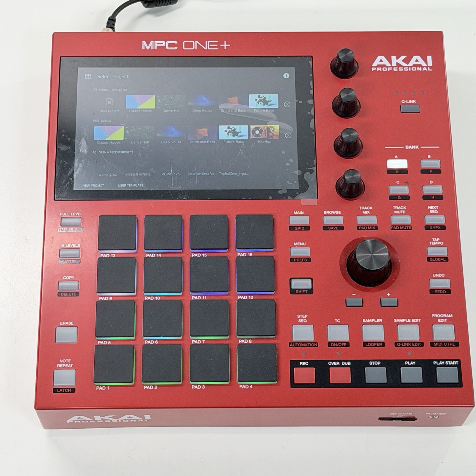 Akai Professional MPC ONE + Plus Standalone Music Production Center w/ Adapter