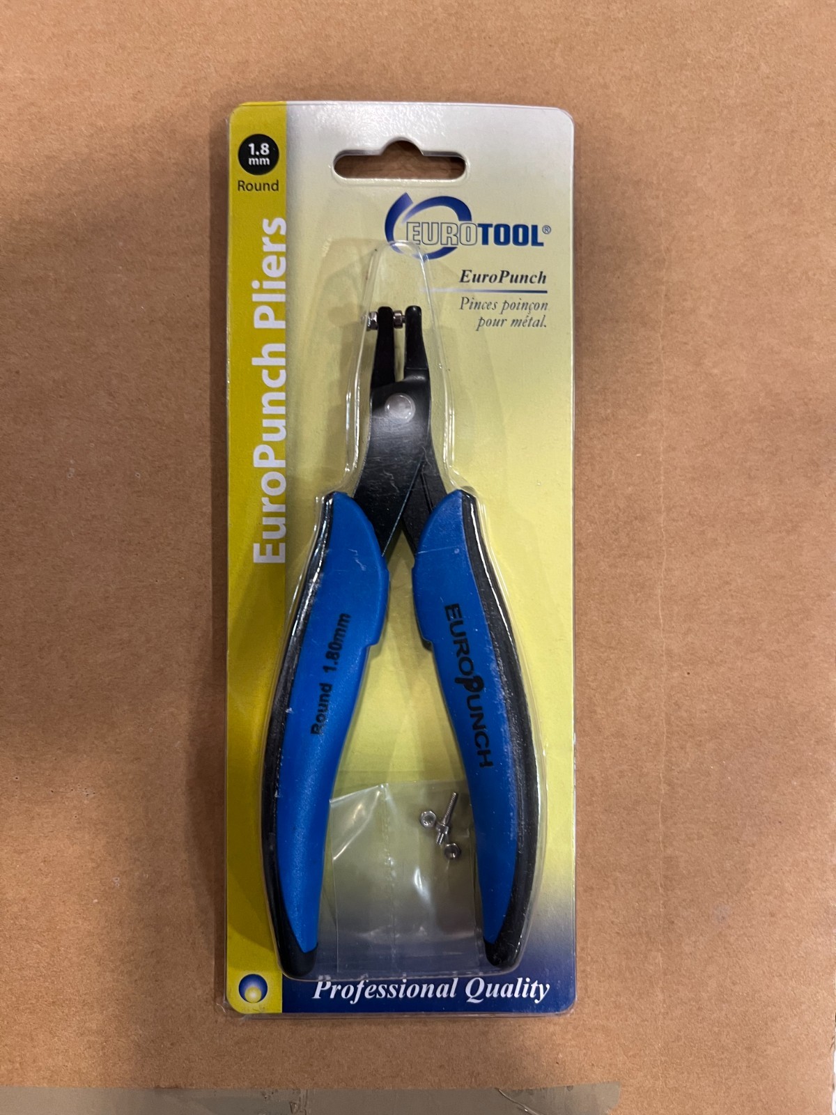 EUROTOOL EuroPunch Pliers Professional Quality Round - 1.8mm/ PLR-133.50