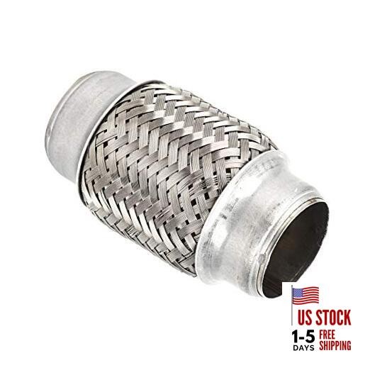 Hardware Connector Flex, 38 x 102mm 1.5 x 4in Stainless Steel Exhaust Flexible