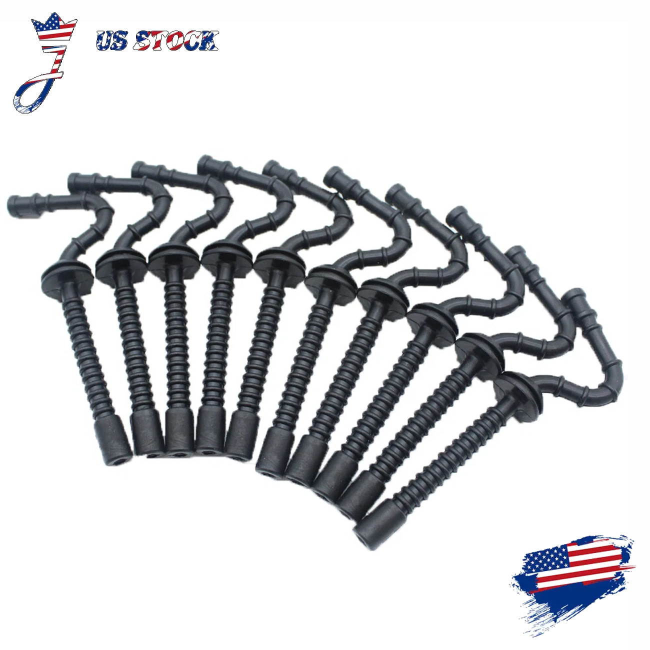 10X Fuel Line Hose Tube Fits STIHL MS210 MS230 MS250 021 023 025 1123 358 7702.