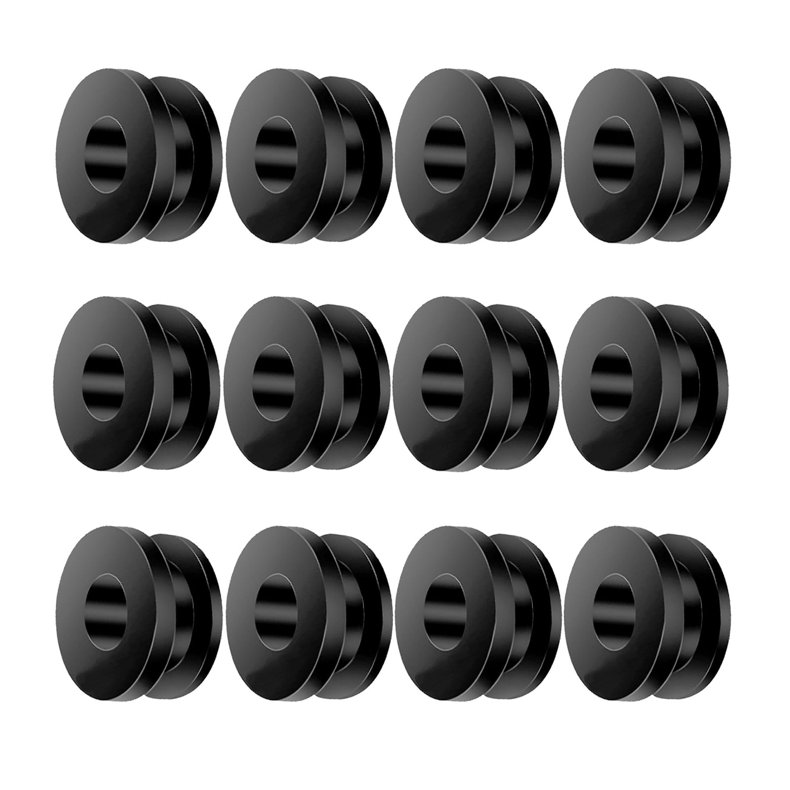Rubber Grommets Kit Rubber Polishing Pad Fits for Automotive Motorcycle Body ...