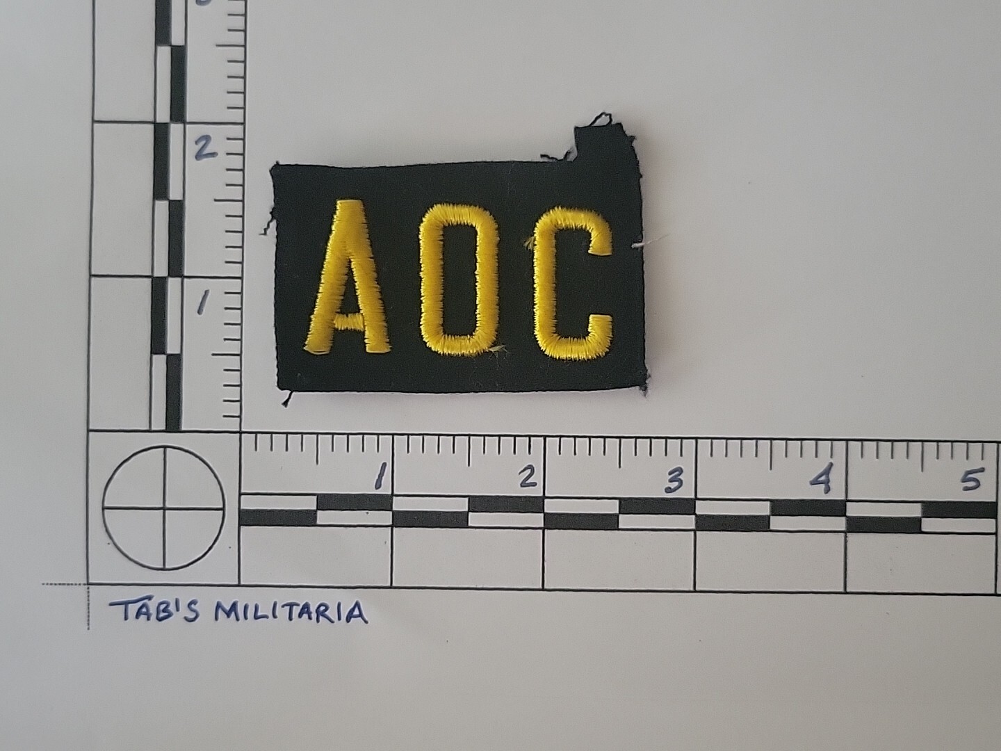 Original Navy Aviation Officer Candidate AOC Mark Striker Rate A0020