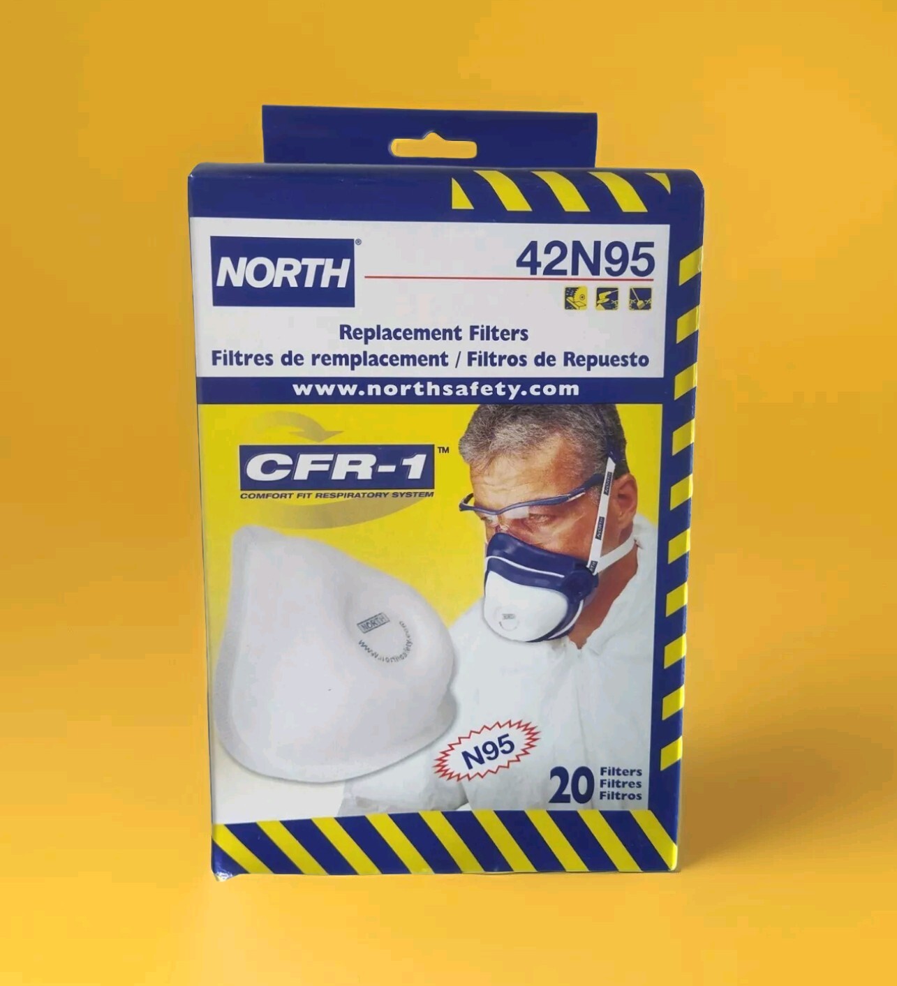 (Box of 20)🔥42N95 Filters for North 4200 Half-Mask Respirator