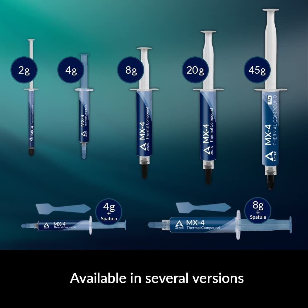Premium Thermal Paste 45g - High Conductivity CPU GPU Cooling, Long-Lasting, Saf