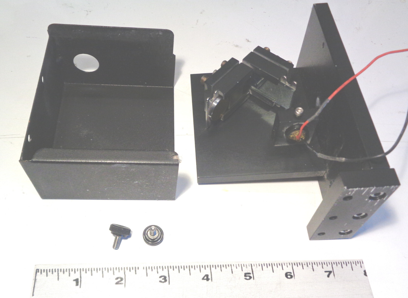 Laser Mirror & Sensor & Housing Assembly for Cutter Engraver AS IS FLAW