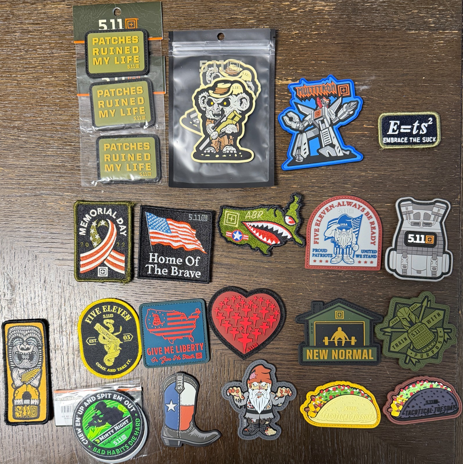 5.11 Tactical Patches